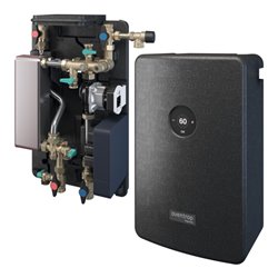 Oventrop Hauswasserstation Regumaq X-45 400x625x240mm, kupfergelötet