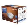 Duravit Wand-WC, Tiefspüler Set Architec Rimless, Durafix, mit WC-Sitz, weiß