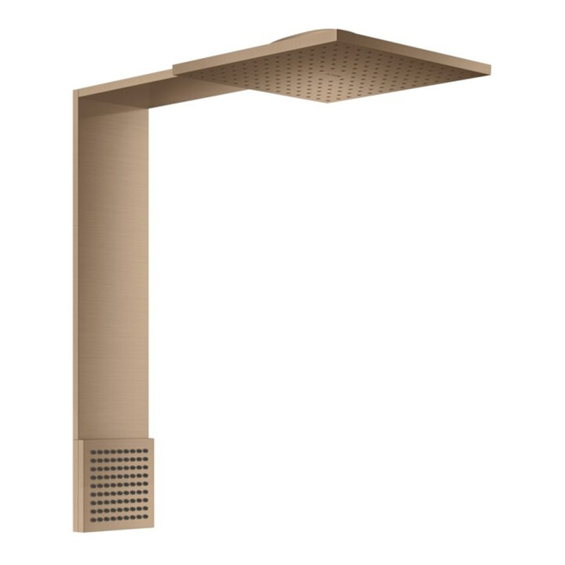 hansgrohe Brausenmodul ShowerComposition 250x250mm, Wd, 2jet, m SB, brush. r gol