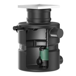 Wilo Schmutzwasserhebeanlage DrainLift Box 32/8E, Über- und unterflur, 1 Pumpe