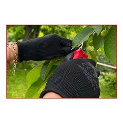 KS Tools Mikro-Feinstrickhandschuhe schwarz