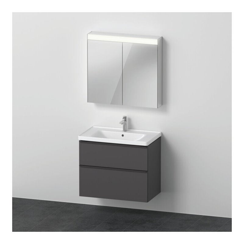 Duravit Möbel-Set D-Neo 800mm, Graphit Matt