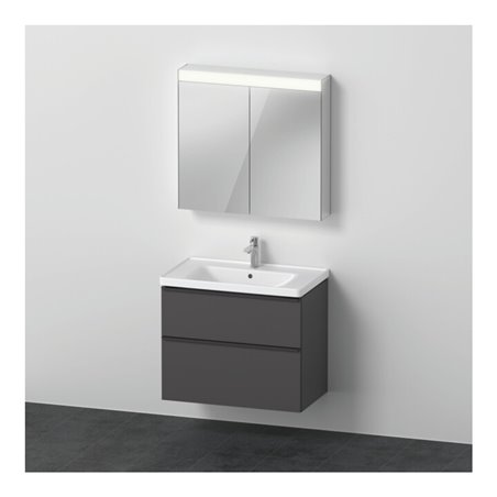 Duravit Möbel-Set D-Neo 800mm, Graphit Matt