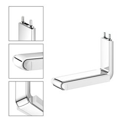 Keuco Toilettenpapierhalter AXESS verchromt/weiß