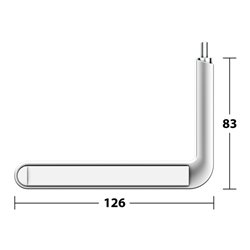 Keuco Toilettenpapierhalter AXESS verchromt/weiß