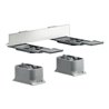 hansgrohe Adapterset Axor universal brushed nickel