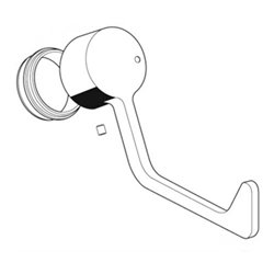 Schell Armhebel VITUS Mischwasser, für Waschtischarmatur AH-M, chrom