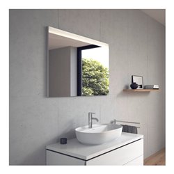 Duravit Lichtspiegel Good 100x70x3,5cm, 16 W, LED, weiß