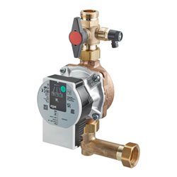 Oventrop TW-Zirkulation:Regumaq X-25/45 mit Zirkulationspumpe