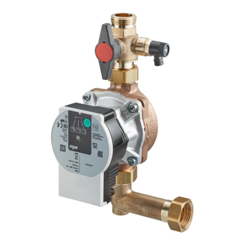 Oventrop TW-Zirkulation:Regumaq X-25/45 mit Zirkulationspumpe