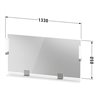 Duravit LED-Spiegel 9 W Sivida 133x65x3,6mm, E Ma., Leu., au, stl, G sw
