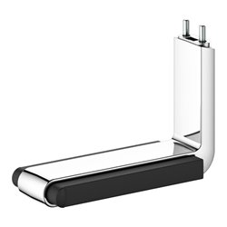 Keuco Toilettenpapierhalter AXESS verchromt/schwarz
