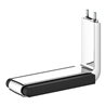 Keuco Toilettenpapierhalter AXESS verchromt/schwarz