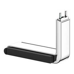 Keuco Toilettenpapierhalter AXESS verchromt/schwarz