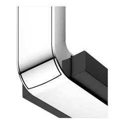 Keuco Toilettenpapierhalter AXESS verchromt/schwarz