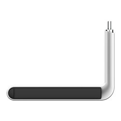 Keuco Toilettenpapierhalter AXESS verchromt/schwarz