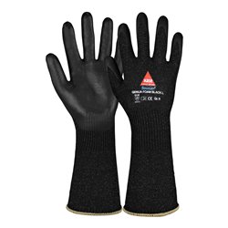 Hase Genua Foam Black Long Schnittschutzaus Sinomac® Hybridgarn