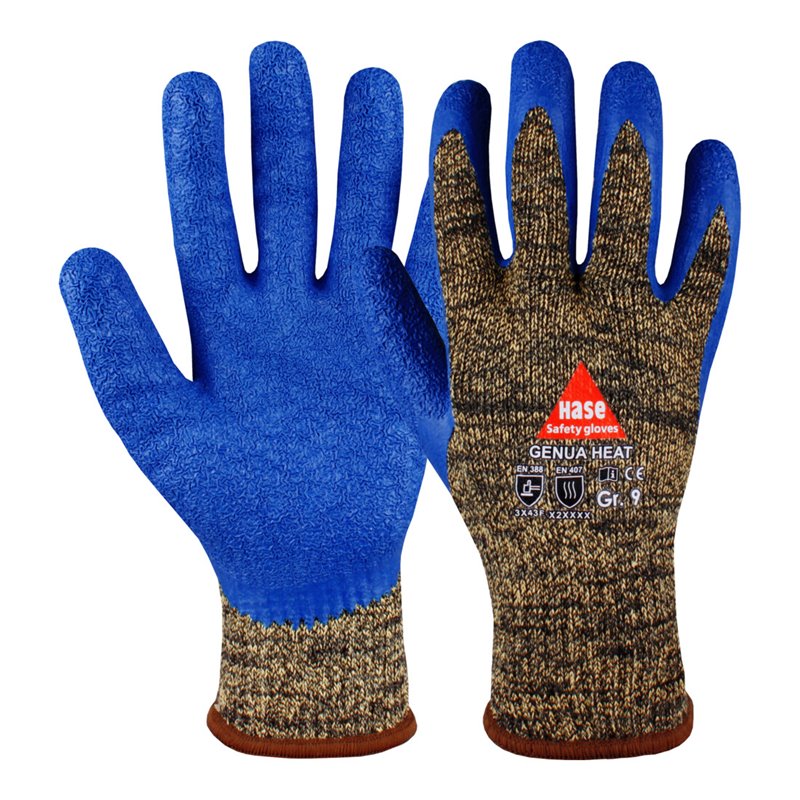 Hase Genua Heat Schnittschutzhandschuh aus Aramid-Hybridgarn