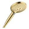 hansgrohe Handbrause Raindance Select S 120 Kopf d 125mm, 3jet, polished gold optic