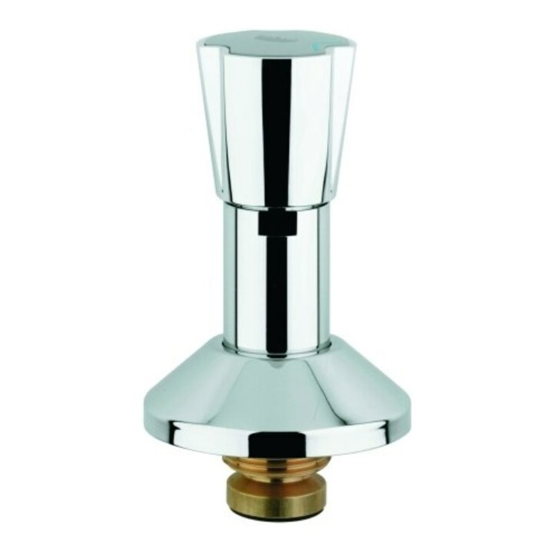 Grohe Oberteil 11515 1'' für UP-Ventile Dreikantgriff blau/rot chrom