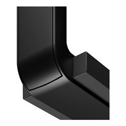 Keuco Toilettenpapierhalter AXESS schwarz matt/schwarz