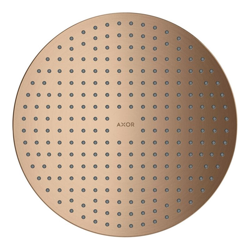 hansgrohe Kopfbrause 300 1jet Axor Decke, UP-Installation, brushed red gold