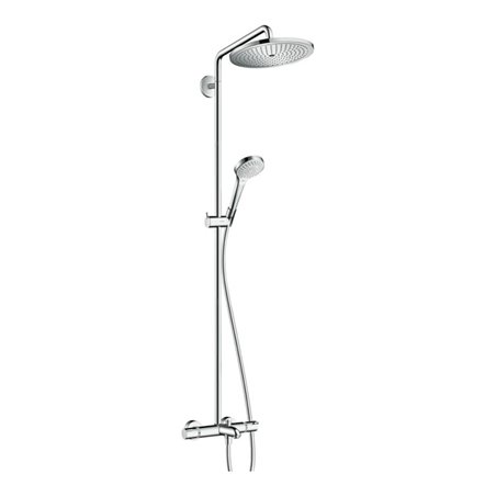 hansgrohe Showerpipe Croma Select S 280 1jet, mit Wannenthermostat, chrom