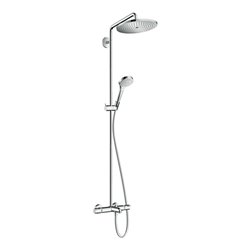 hansgrohe Showerpipe Croma Select S 280 1jet, mit Wannenthermostat, chrom
