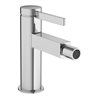 hansgrohe Bidet-Einhebelmischer Finoris mit Push-Open-Ablaufgarnitur, chrom