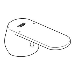 Grohe Hebel 46681 für Eurosmart C supersteel