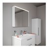 Duravit LED-Spiegel D-Code 2.0 m Steckd. 2 Tür., Lichtf ob, 80x70x14,8cm, we. ma