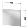 Duravit Lichtspiegel Better 80x70x3,5cm, 13 W, LED, weiß
