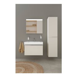 Duravit Lichtspiegel Better 80x70x3,5cm, 13 W, LED, weiß