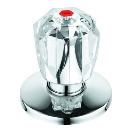 Grohe Oberteil 11545 3/4' für UP-Ventile Brillant Griff Markierung rot chrom