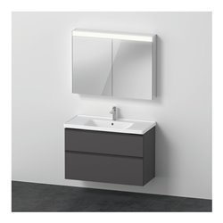 Duravit Möbel-Set D-Neo 1005mm, Graphit Matt
