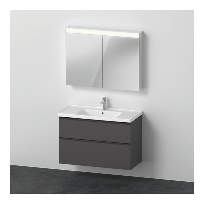 Duravit Möbel-Set D-Neo 1005mm, Graphit Matt