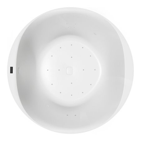 Hoesch Whirlpool iSensi Rund 1500 Monolith System iSensi Weiß, BiCol. Weiß-Grau