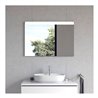 Duravit Lichtspiegel Better 100x70x3,5cm, 16 W, LED, weiß