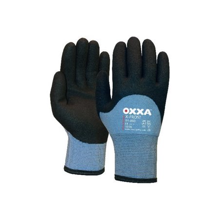 OXXA Handschuh X-Frost, grau-schwarz