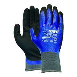 Handschuh M-Safe 14-650,Nitril, vollbeschichtet