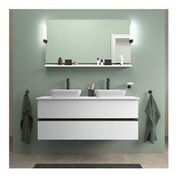 Duravit LED-Spiegel 9 W Sivida 133x65x3,6mm, w m, Leu., au, stl, Gr. sw