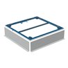 Geberit Installationsrahmen Setaplano bis 100cm, für 4 Füße, 90x75x3cm