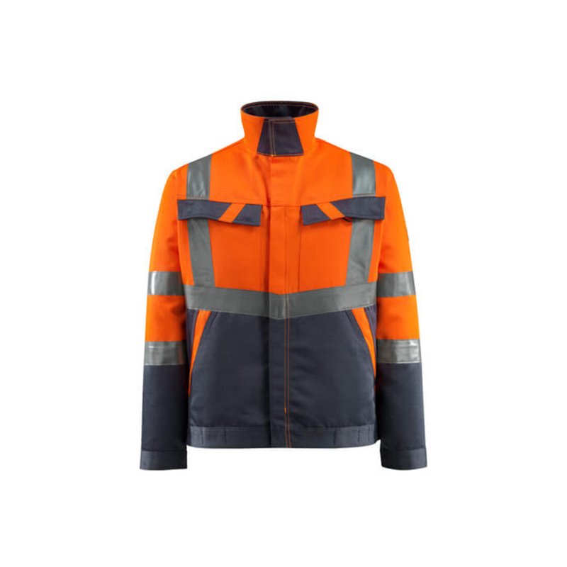Mascot Arbeitsjacke Forster hi-vis orange/schwarzblau