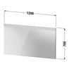 Duravit Lichtspiegel Better 120x70x3,5cm, 19 W, LED, weiß
