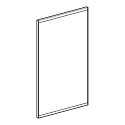 Geberit Lichtspiegel Option Plus 40x70cm, Alu elox., dir./ind. Beleucht.