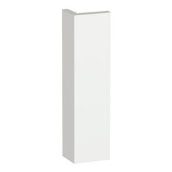 Duravit Korpusblende L-Cube 40x2-10x1,6cm, weiß matt