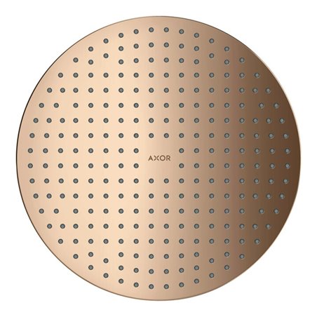 hansgrohe Kopfbrause 300 1jet Axor De., UP-Installation, polished red gold