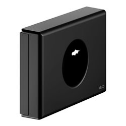 Keuco Hygienebeutel-Spender schwarz matt, ABS-Kunststoff