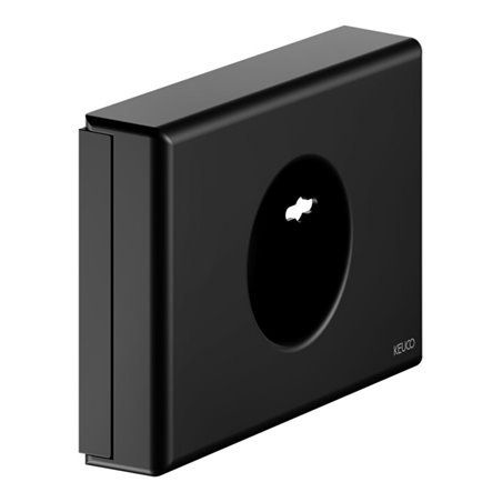 Keuco Hygienebeutel-Spender schwarz matt, ABS-Kunststoff