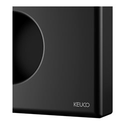 Keuco Hygienebeutel-Spender schwarz matt, ABS-Kunststoff